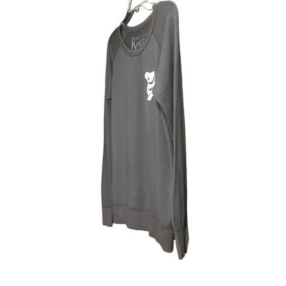 SUN LOVIN’ ROOTS LONG SLEEVE SWEATSHIRT ROUND NECK, WOMENS, XL, GREY, PULL-OVER - Picture 2 of 10
